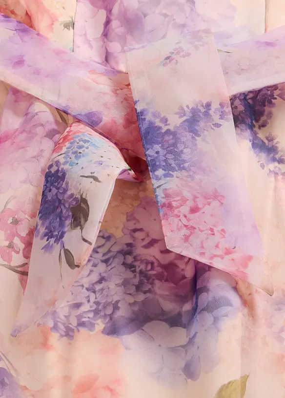 Midikjole i delikat tyll, bonprix