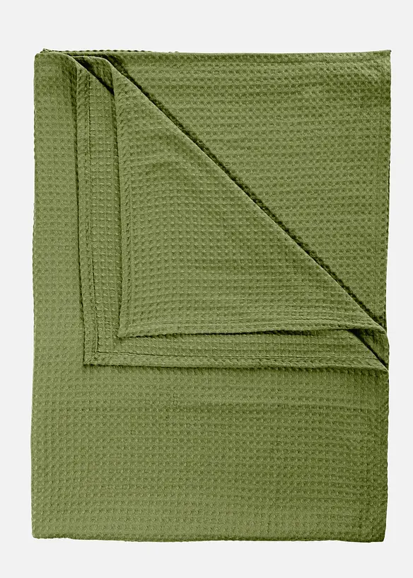 Sengeteppe i vaffelpik&eacute;, bonprix