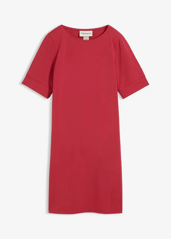 Trikotkjole av elastisk bomullsmiks, bonprix