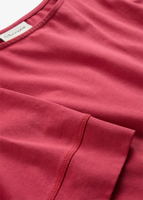 Trikotkjole av elastisk bomullsmiks, bonprix