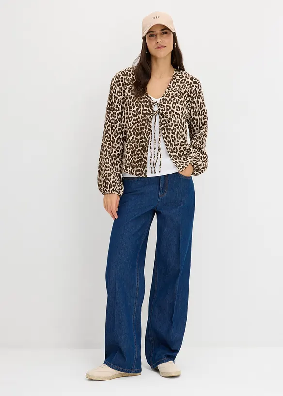 Bolero i musselin, bonprix