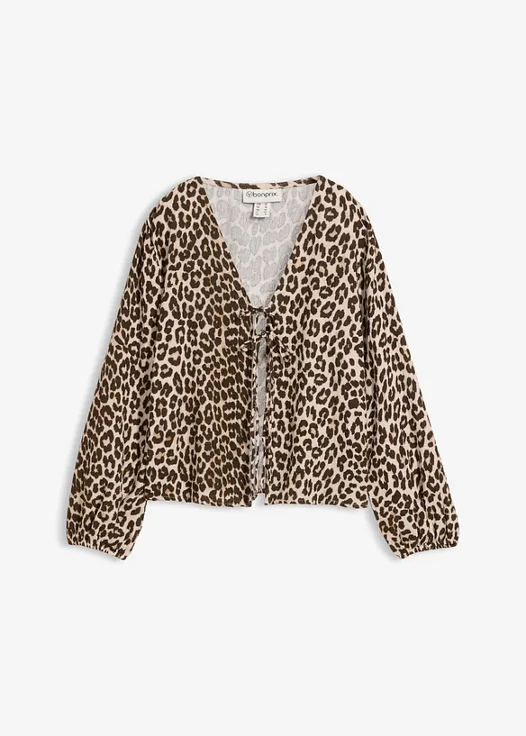 Bolero i musselin, bonprix