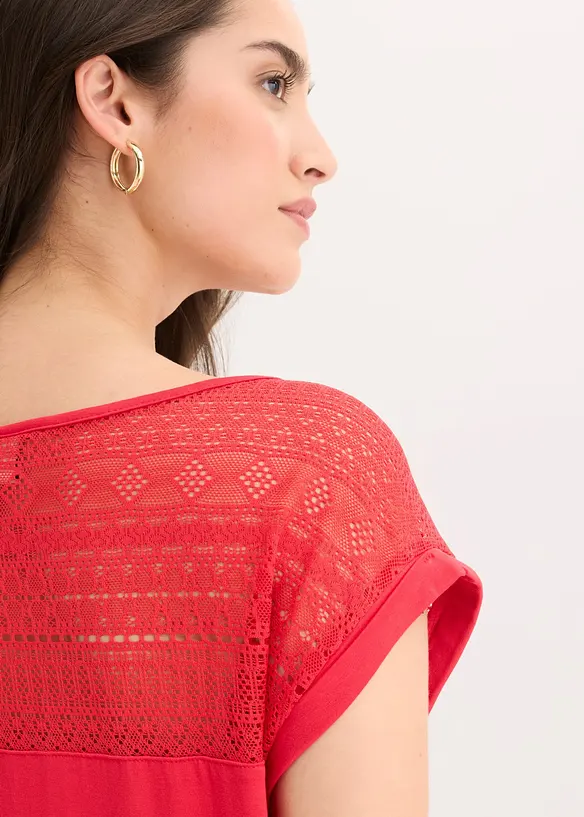 Topp i myk viskosemiks, bonprix