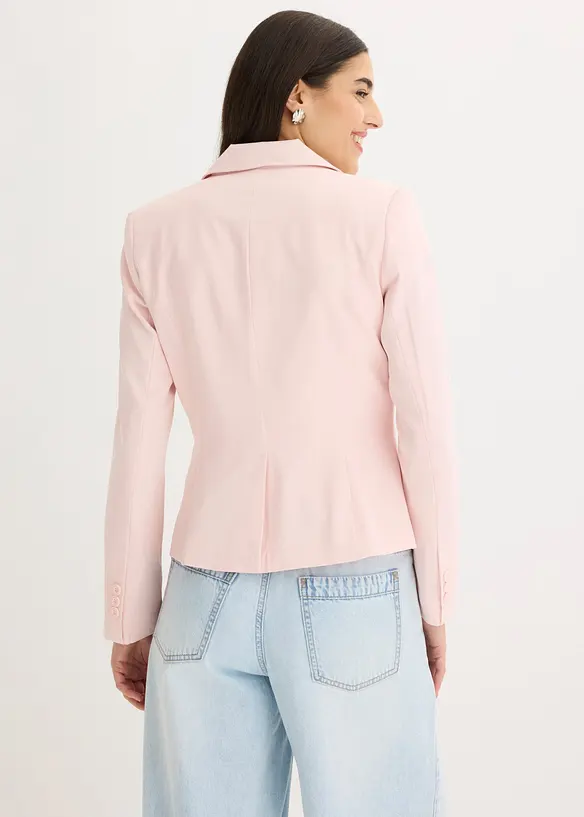Kort blazer med klaffelommer, bonprix