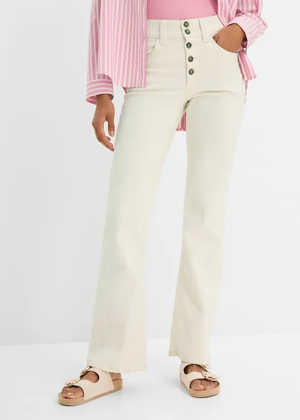 Straight-jeans High Waist, stretch, bonprix