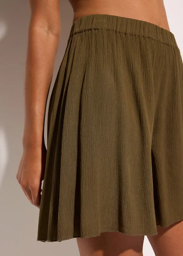 Strandshorts i lett viskose, bonprix