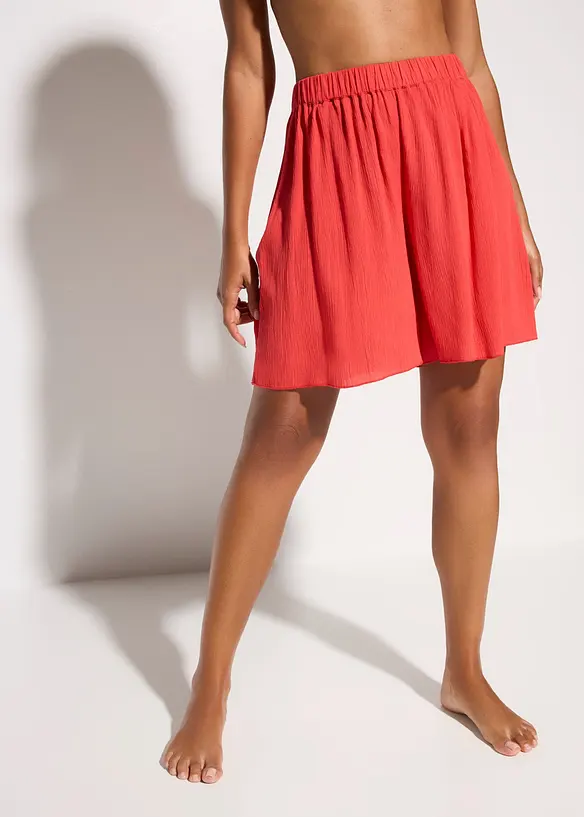 Strandshorts i lett viskose, bonprix