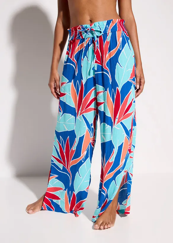 Strandbukse i lett viskose, bonprix