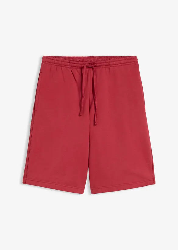 Sweatbermuda-shorts av 100% &oslash;kologisk bomull, bonprix