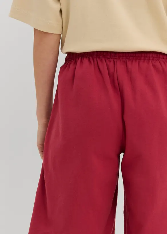 Sweatbermuda-shorts av 100% &oslash;kologisk bomull, bonprix
