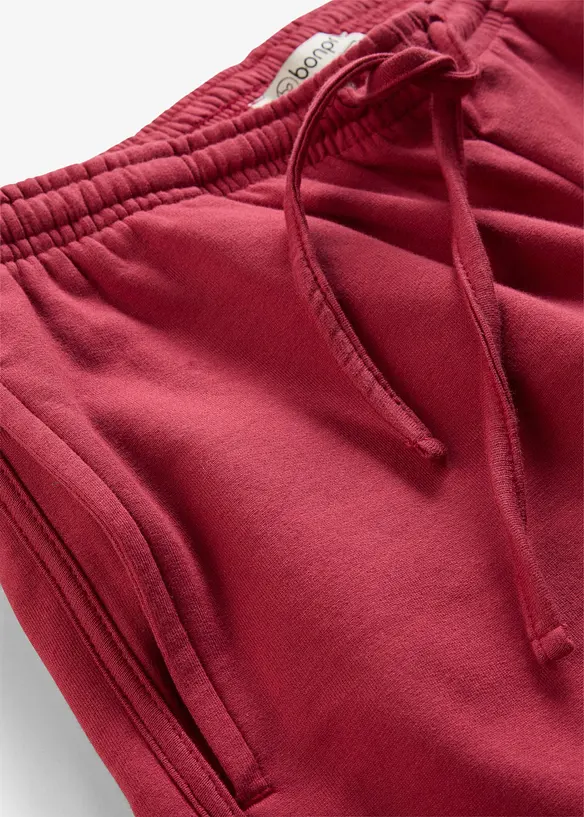 Sweatbermuda-shorts av 100% &oslash;kologisk bomull, bonprix