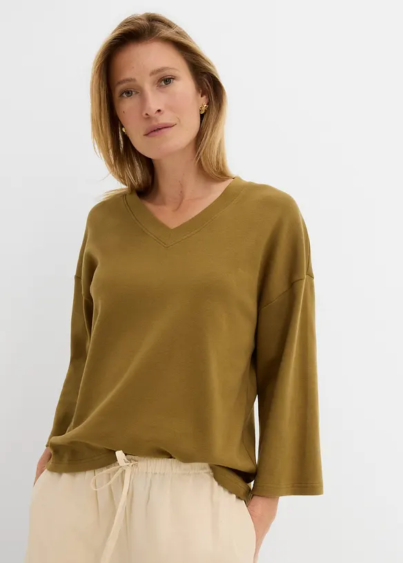 T-skjorte i 100% &oslash;kologisk bomull, bonprix