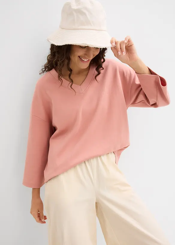 T-skjorte i 100% &oslash;kologisk bomull, bonprix