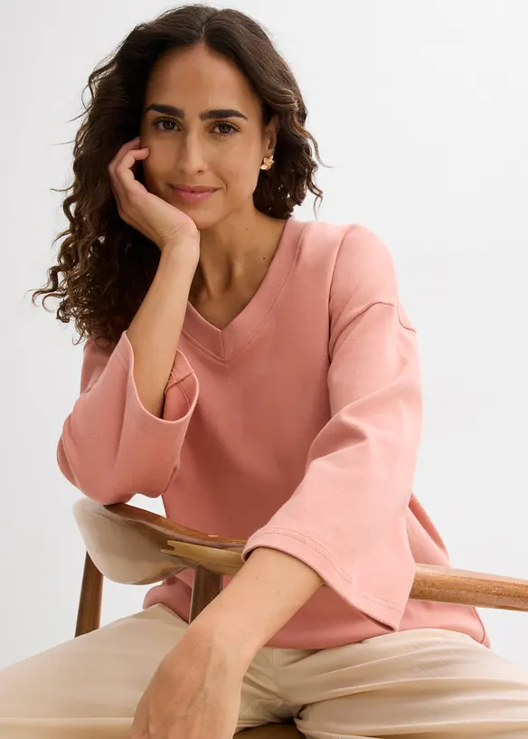 T-skjorte i 100% &oslash;kologisk bomull, bonprix