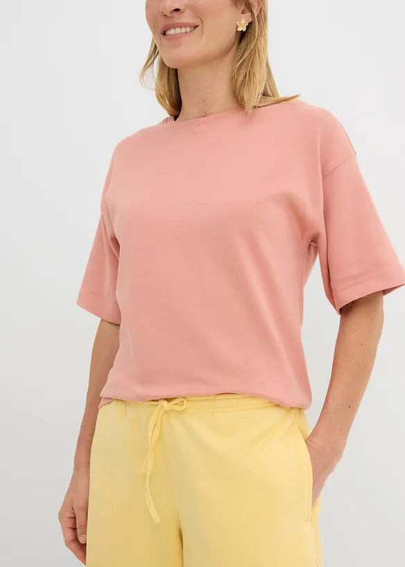 Sweatbermuda-shorts av 100% &oslash;kologisk bomull, bonprix