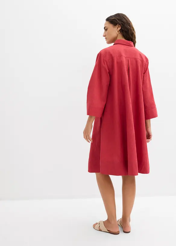 Skjortekjole av 100% &oslash;kologisk bomull, bonprix