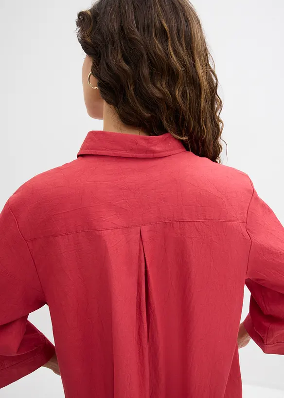 Skjortekjole av 100% &oslash;kologisk bomull, bonprix