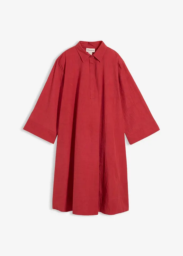 Skjortekjole av 100% &oslash;kologisk bomull, bonprix