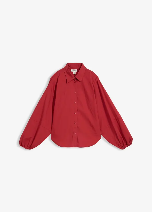 Skjorte i 100% &oslash;kologisk bomull, bonprix