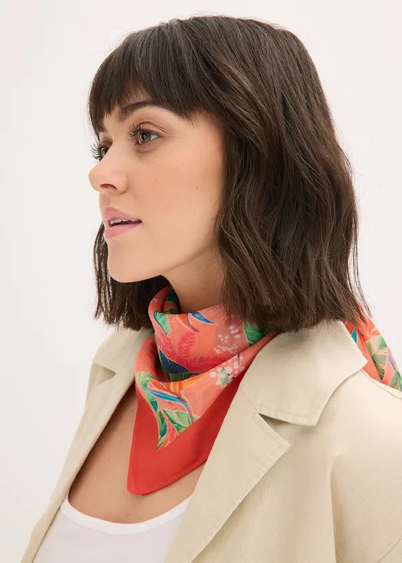 Halst&oslash;rkle med tropem&oslash;nster, bonprix