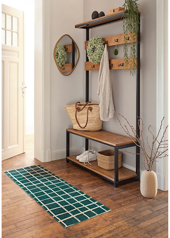 Vaskbar d&oslash;rmatte med grafisk m&oslash;nster, bonprix