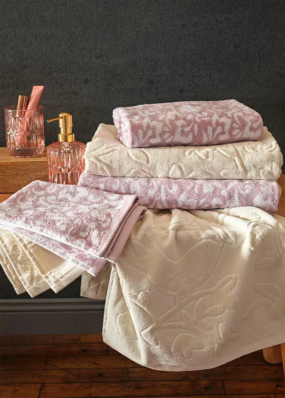 Bomullsh&aring;ndkle med relieffstruktur, bonprix