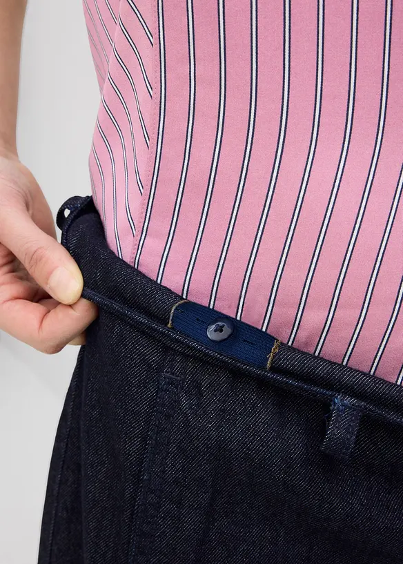 Barrel jeans, Mid Waist, bonprix