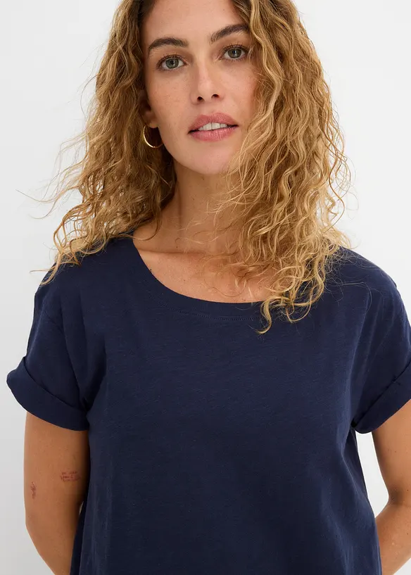 Jerseykjole i bomull, bonprix