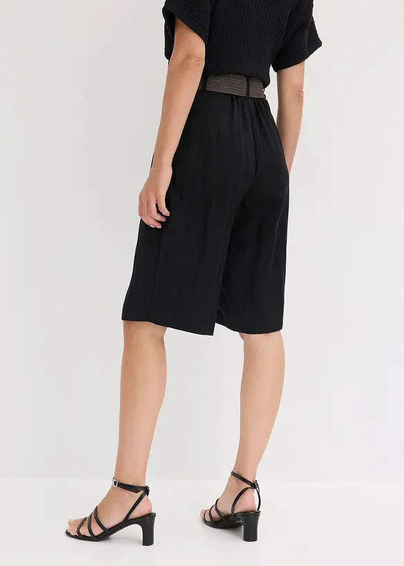 Bermudashorts i myk viskosemiks, bonprix
