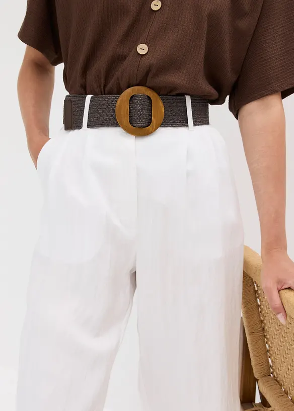 Bermudashorts i myk viskosemiks, bonprix