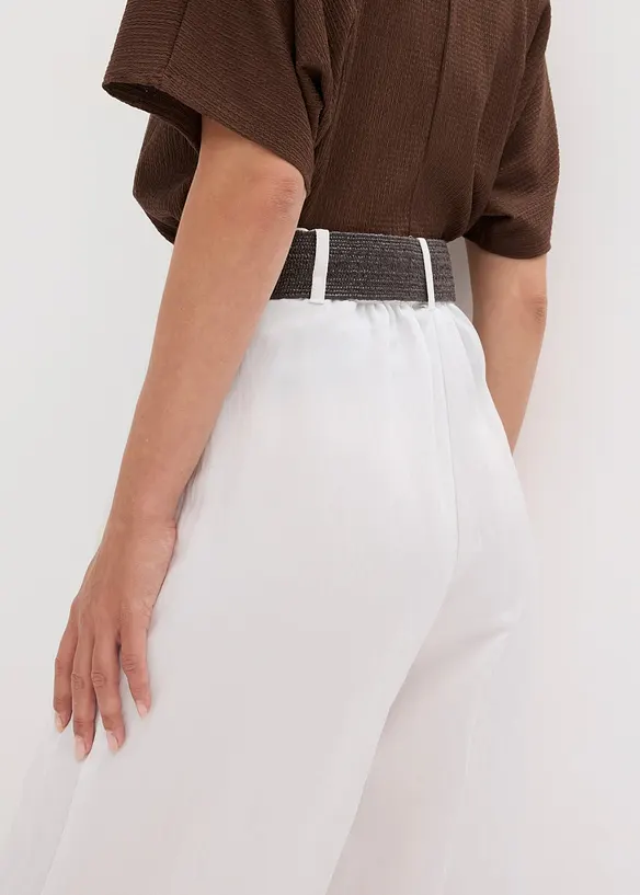 Bermudashorts i myk viskosemiks, bonprix