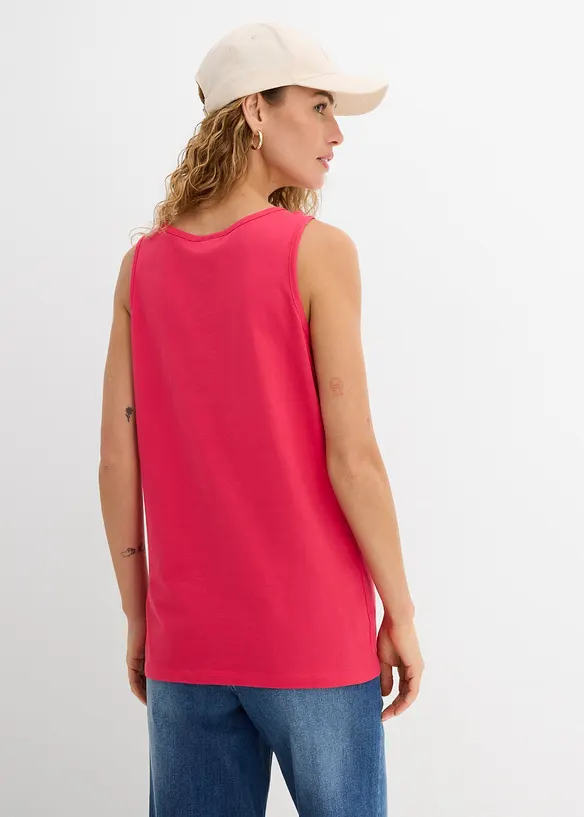 Lang topp i 100% bomull (5-pack), bonprix