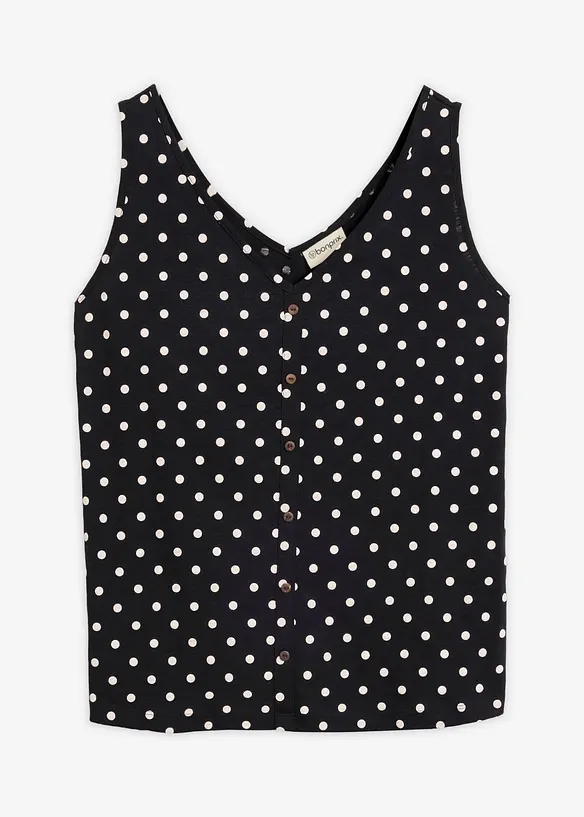 Topp med knappestolpe, bonprix