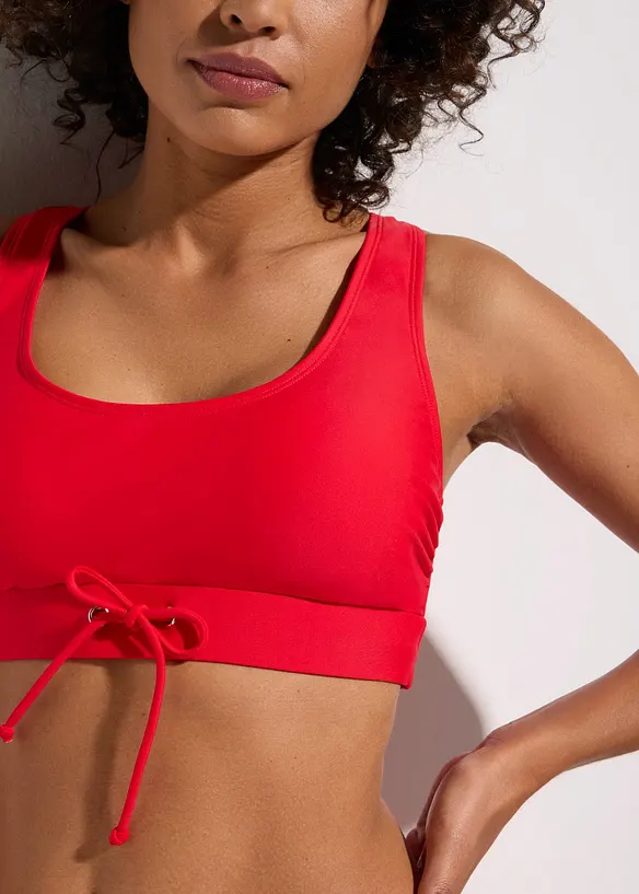 Bustier-bikini med badeshorts (2-delt sett), bonprix