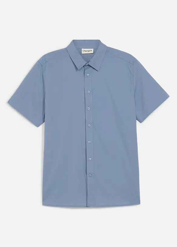 Kortermet stretchskjorte, Slim Fit, bonprix