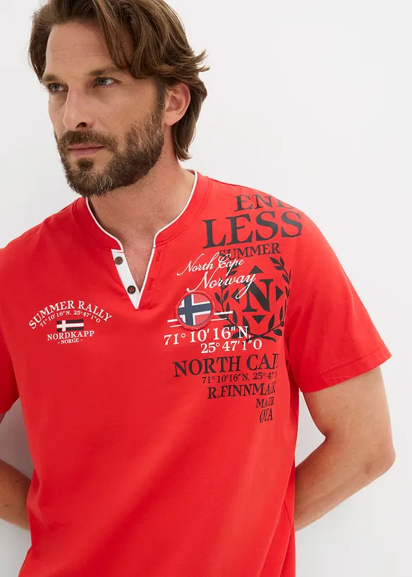 Kortermet bestefartr&oslash;ye i 100% &oslash;kologisk bomull, bonprix