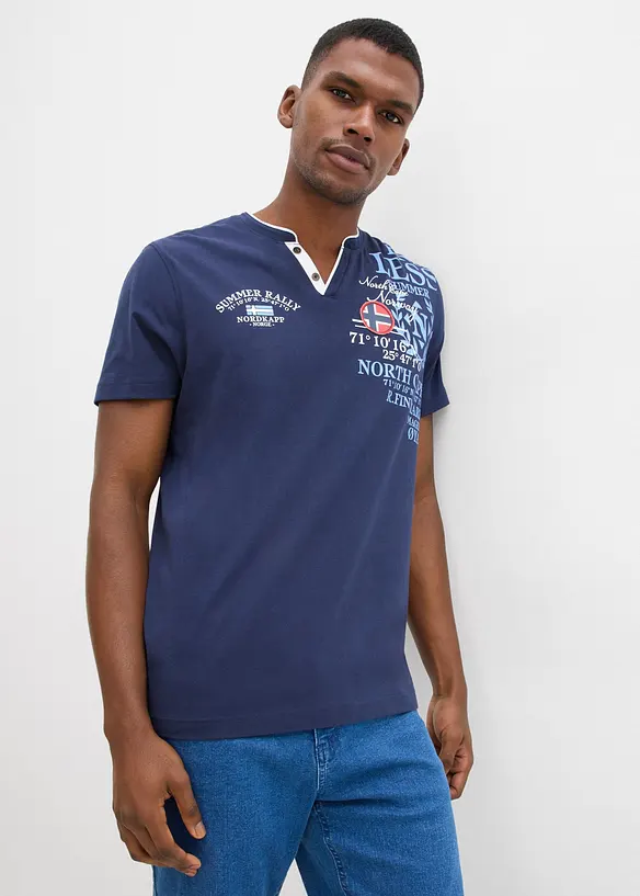 Kortermet bestefartr&oslash;ye i 100% &oslash;kologisk bomull, bonprix