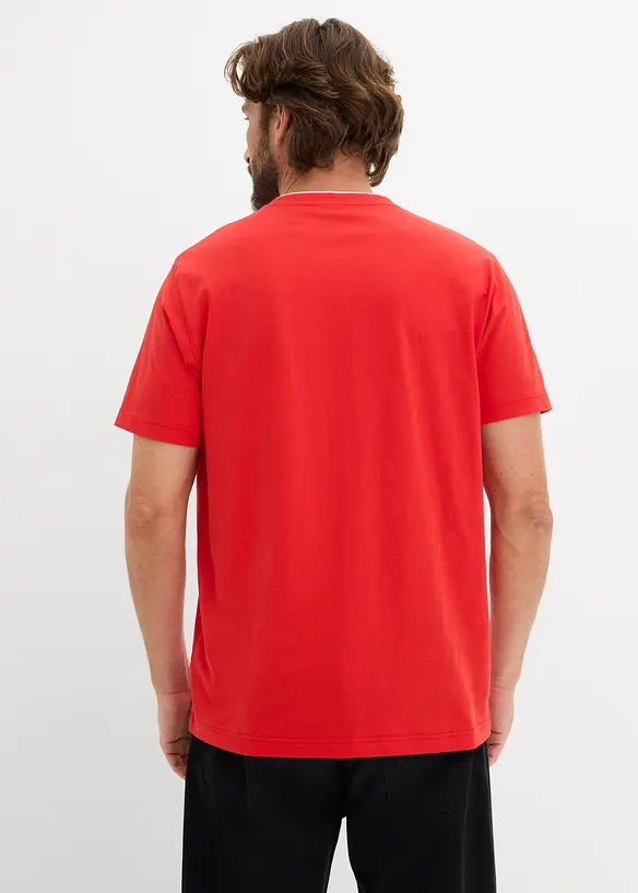 Kortermet bestefartr&oslash;ye i 100% &oslash;kologisk bomull, bonprix