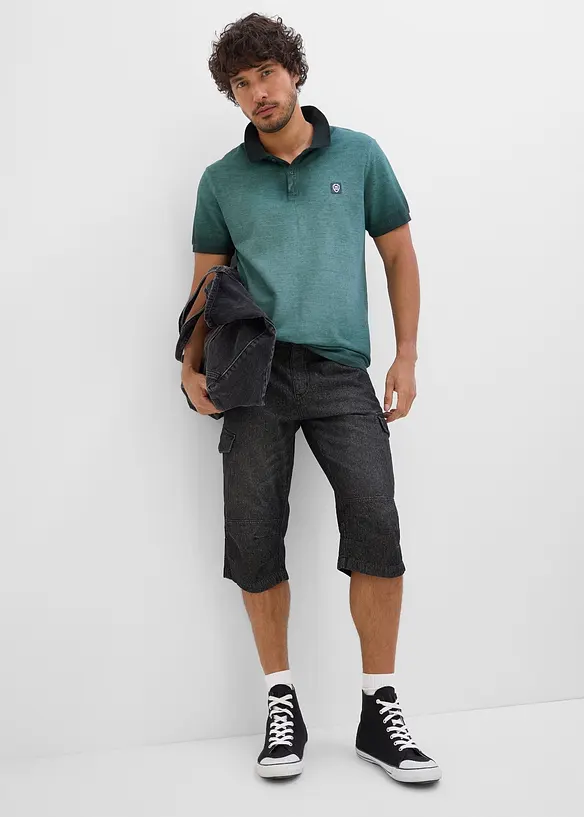 Lett, lang cargo-bermudashorts, Relaxed Fit, bonprix