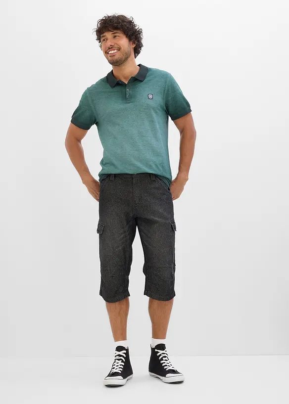 Lett, lang cargo-bermudashorts, Relaxed Fit, bonprix