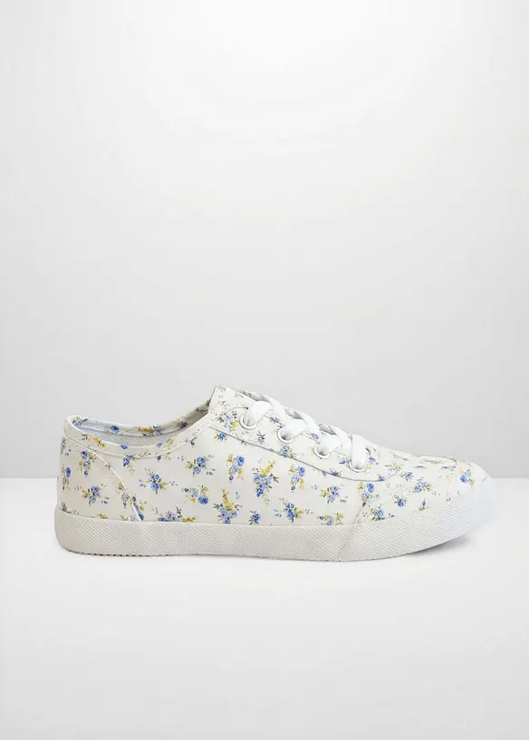 Sneakers av bomullskanvas, bonprix