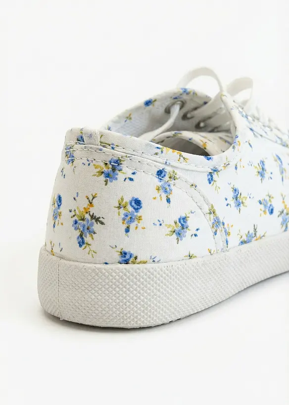 Sneakers av bomullskanvas, bonprix