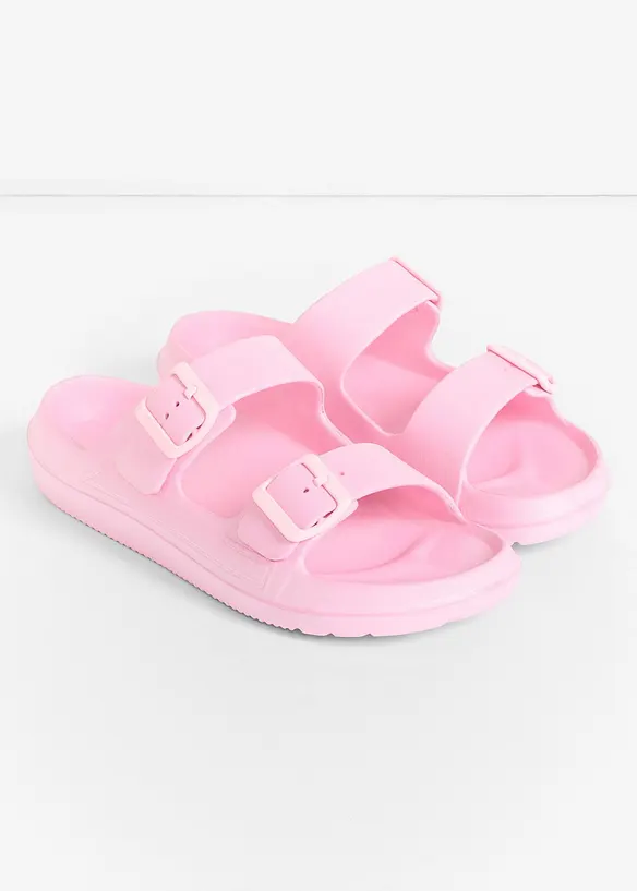 Slip-in sandaler i vannavvisende materiale, bonprix