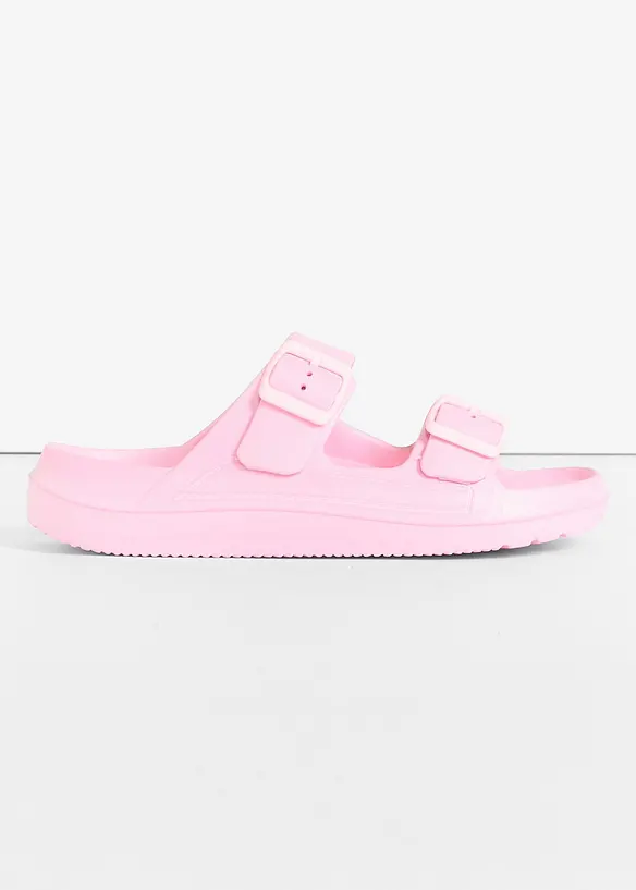 Slip-in sandaler i vannavvisende materiale, bonprix