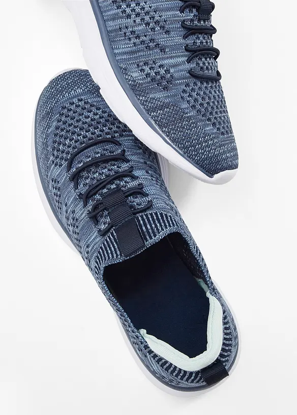 Komfort-slip in-sneakers i softmateriale, bonprix