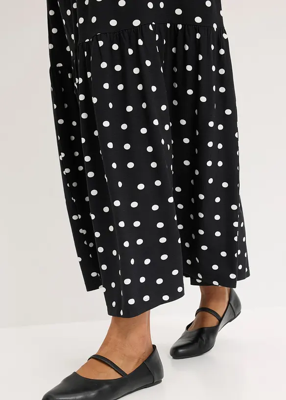 Maxikjole i klimasmart viskose, bonprix