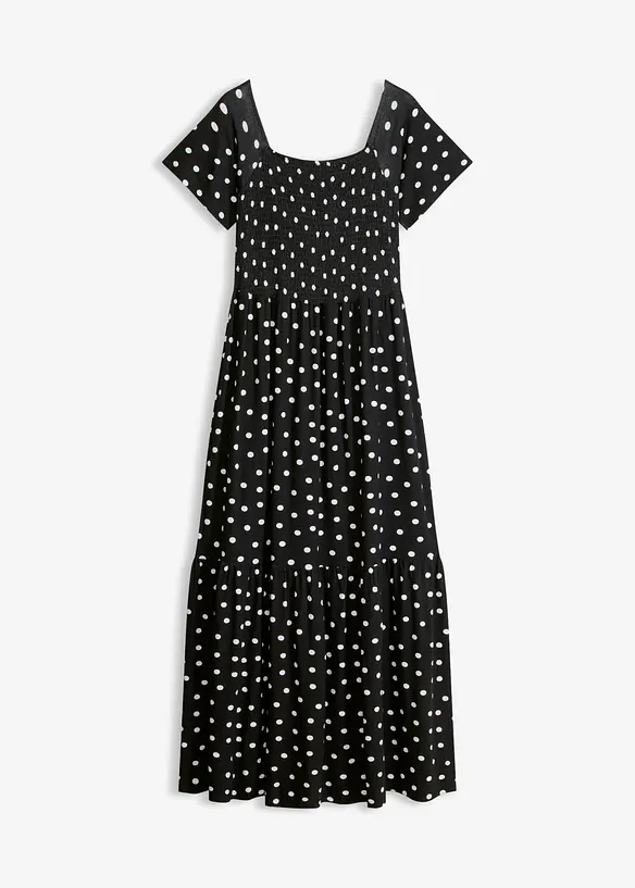 Maxikjole i klimasmart viskose, bonprix