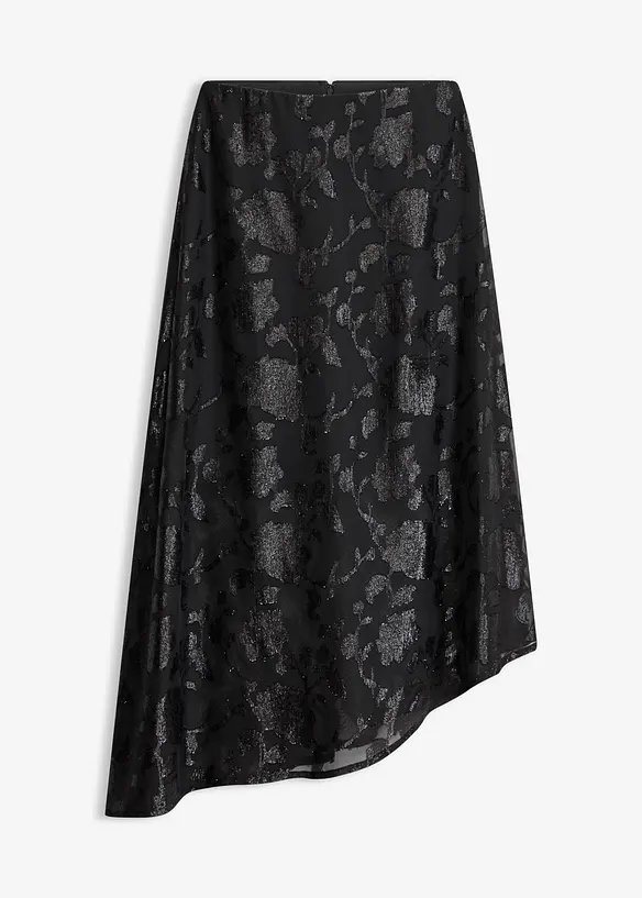 Maxiskj&oslash;rt med asymmetrisk fald, bonprix