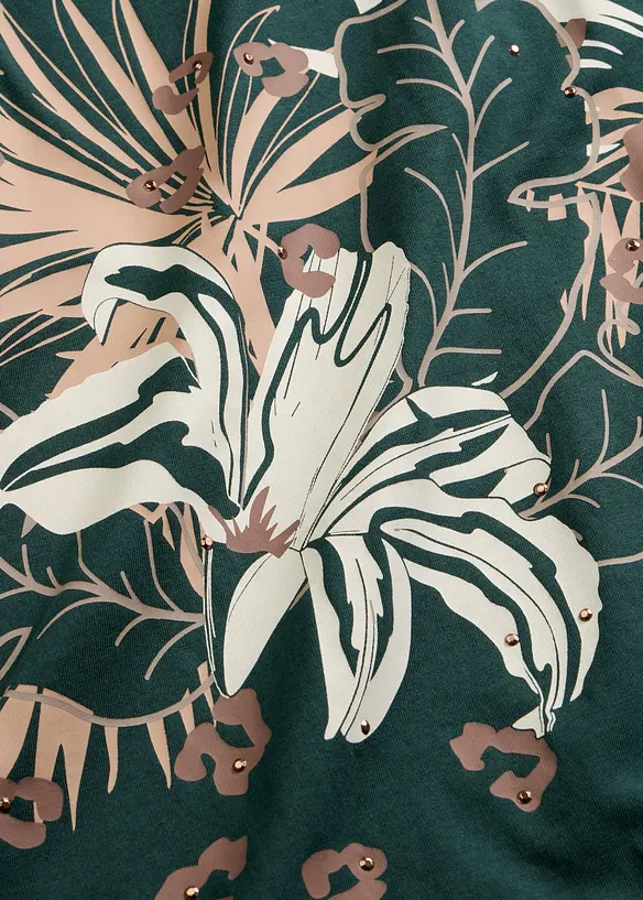 Topp i &oslash;kologisk bomull, bonprix