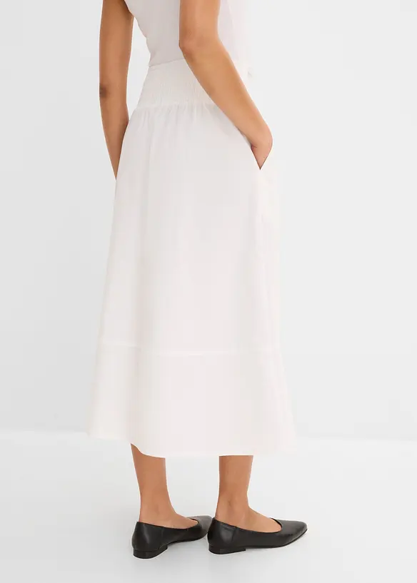 Midiskj&oslash;rt i 100% bomull, bonprix